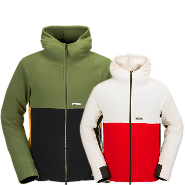 23-24 VOLCOM/ボルコム POLAR FLEECE HOODED full zip メンズ レディース スノーボードアパレル セカンドレイヤー フリース 2024