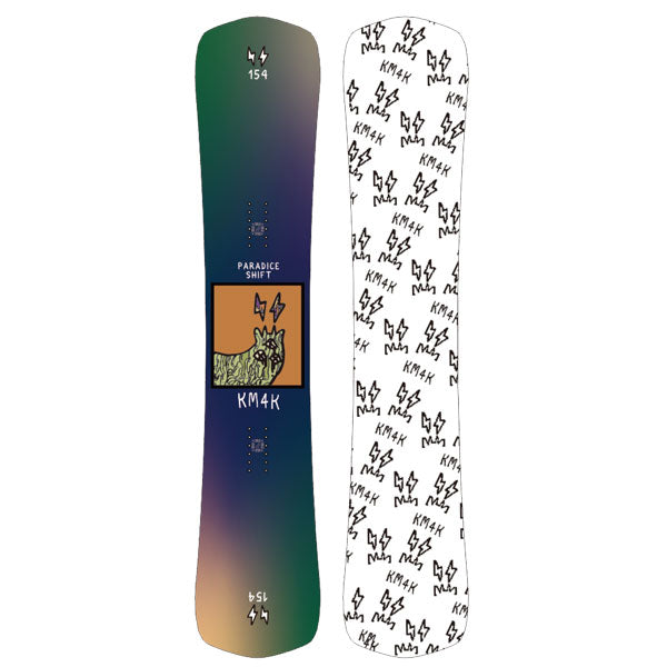 23-24 KM4K/カモシカ PARADAICE SHIFT パラダイスシフト メンズ レディース スノーボード カービング パーク 板 2024