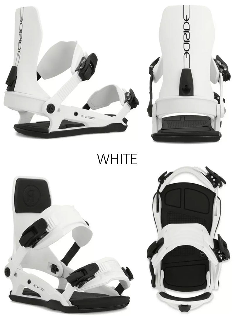 RIDE C-6 スノーボードビンディング M Amazon | Ride C-6 メンズ スノーボードビンディング Fire サイズM (6