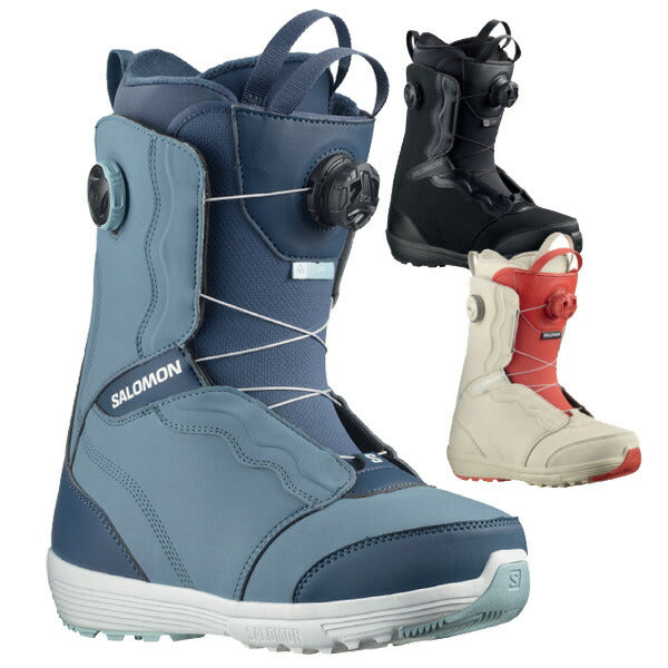 23-24 SALOMON/サロモン IVY BOA SJ BOA アイビー レディース ダブルボア ブーツ スノーボード 2024 型落ち