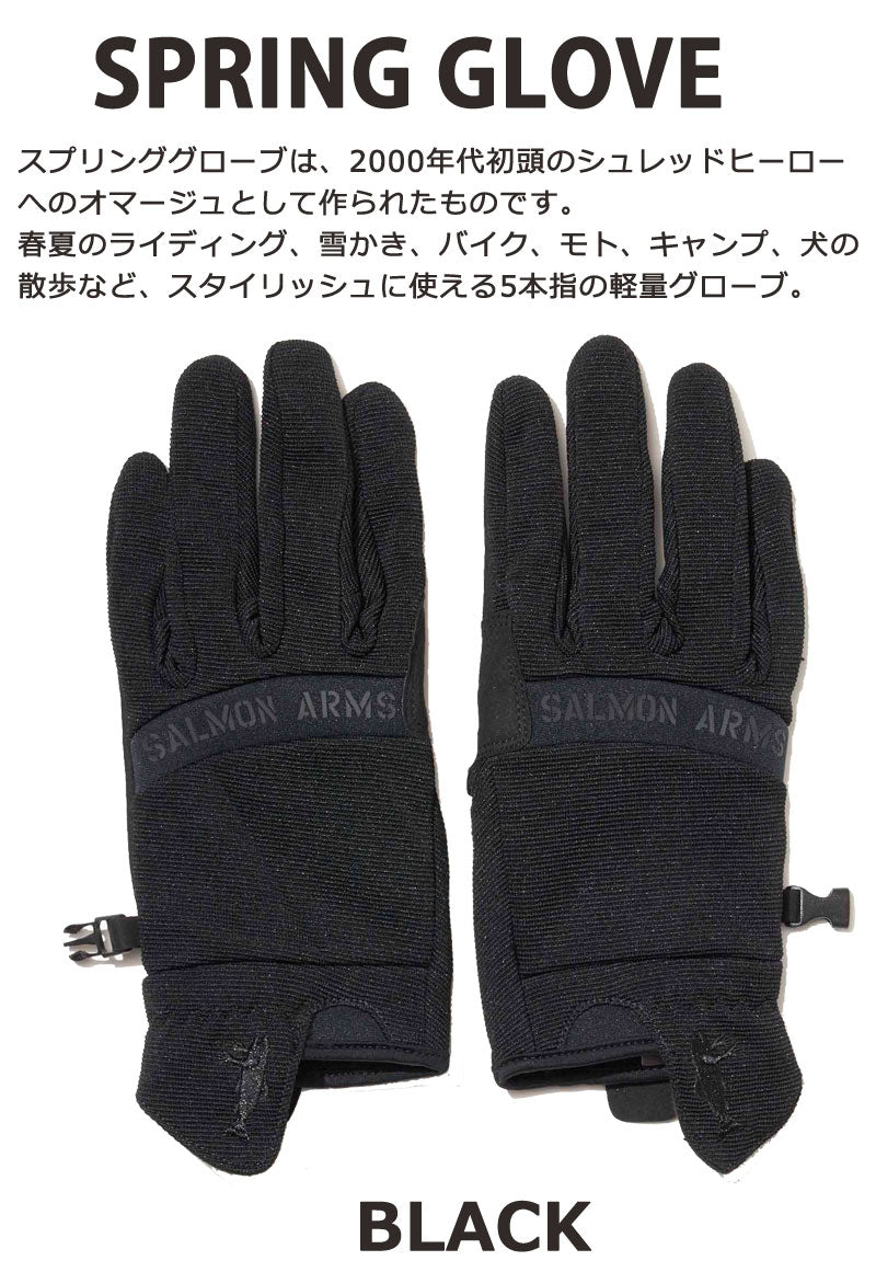 23-24 SALMON ARMS / サーモンアームズ SPRING GLOVE スプリング グローブ 手袋 メンズ レディース スノーボード スキー