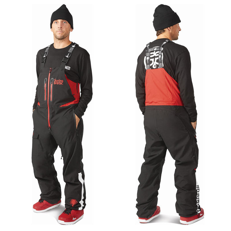 thirtytwoサーティーツービブパンMサイズ中古品 23-24 THIRTYTWO/サーティーツー SPRING BREAK POWDER BIB ビブパンツ