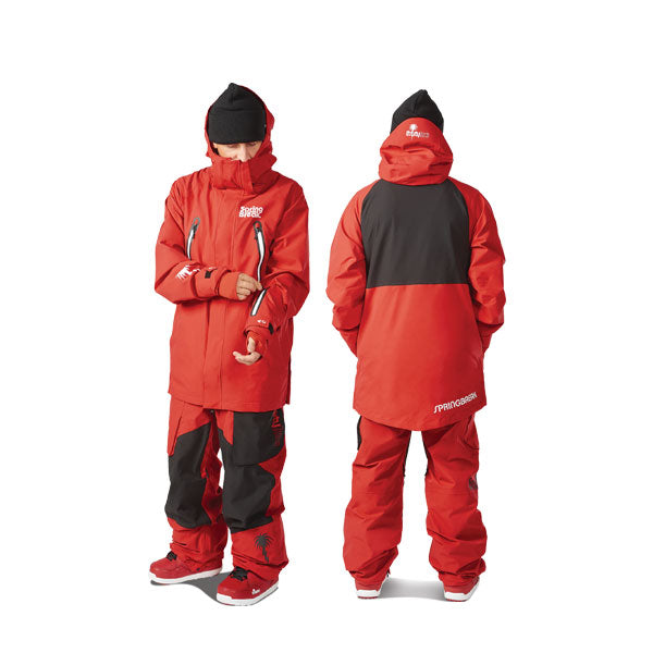 23-24 THIRTYTWO/サーティーツー SPRING BREAK PINTAIL POWDER parka メンズ レディース 防水ジャケット スノーボードウェア スノーウェアー 2024