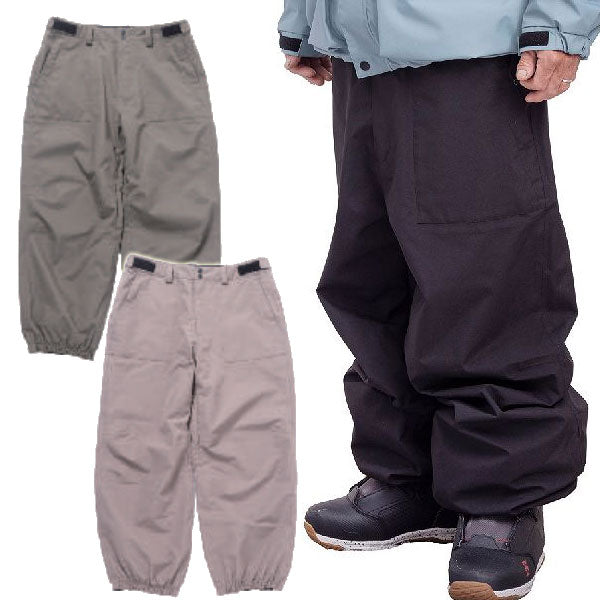 23-24 NOMADIK/ノマディック THICK pant メンズ レディース 防水パンツ スノーボードウェア スノーウェアー 2024