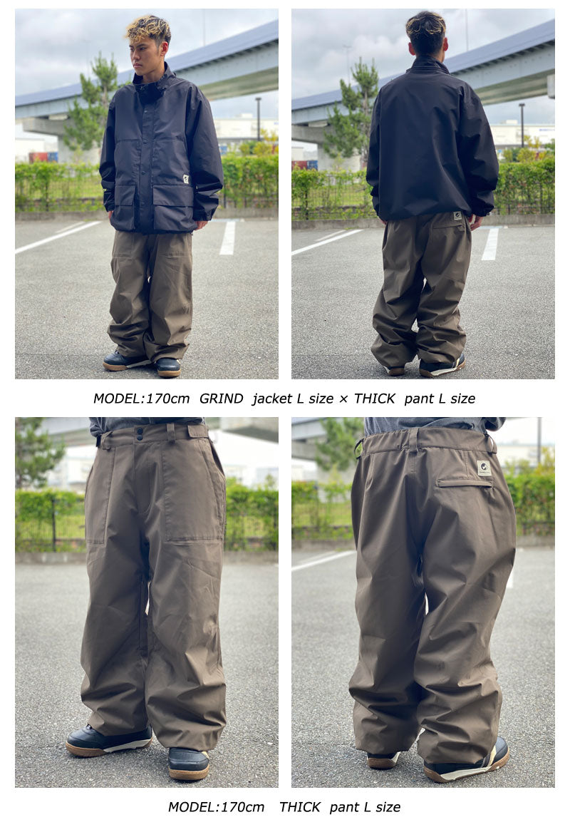 23-24 NOMADIK/ノマディック THICK pant メンズ レディース 防水パンツ
