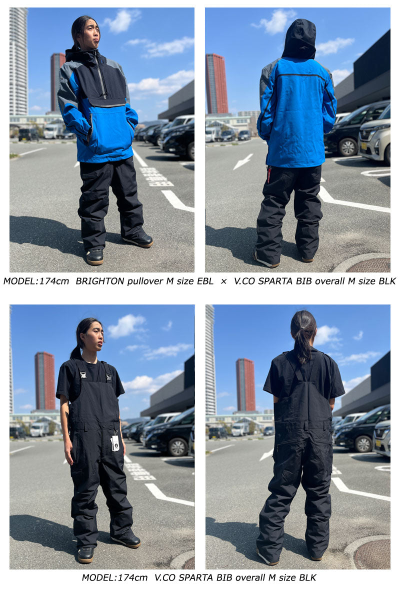 22-23 VOLCOM ボルコム スノボ ウェア ビブパンツ つなぎ XSサイズ
