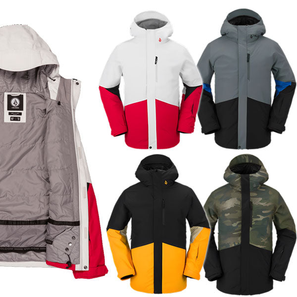 23-24 VOLCOM/ボルコム VCOLP INS jacket メンズ レディース 防水ジャケット スノーボードウェア スノーウェアー 2024