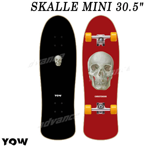 取り寄せ商品 YOW/ヤウ SKATE SKULL MINI 30.5inc サーフスケート ロングスケートボード ロングボード スケボー