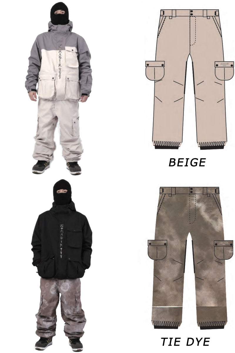 24-25 NOMADIK/ノマディック 777 pant メンズ レディース 防水パンツ