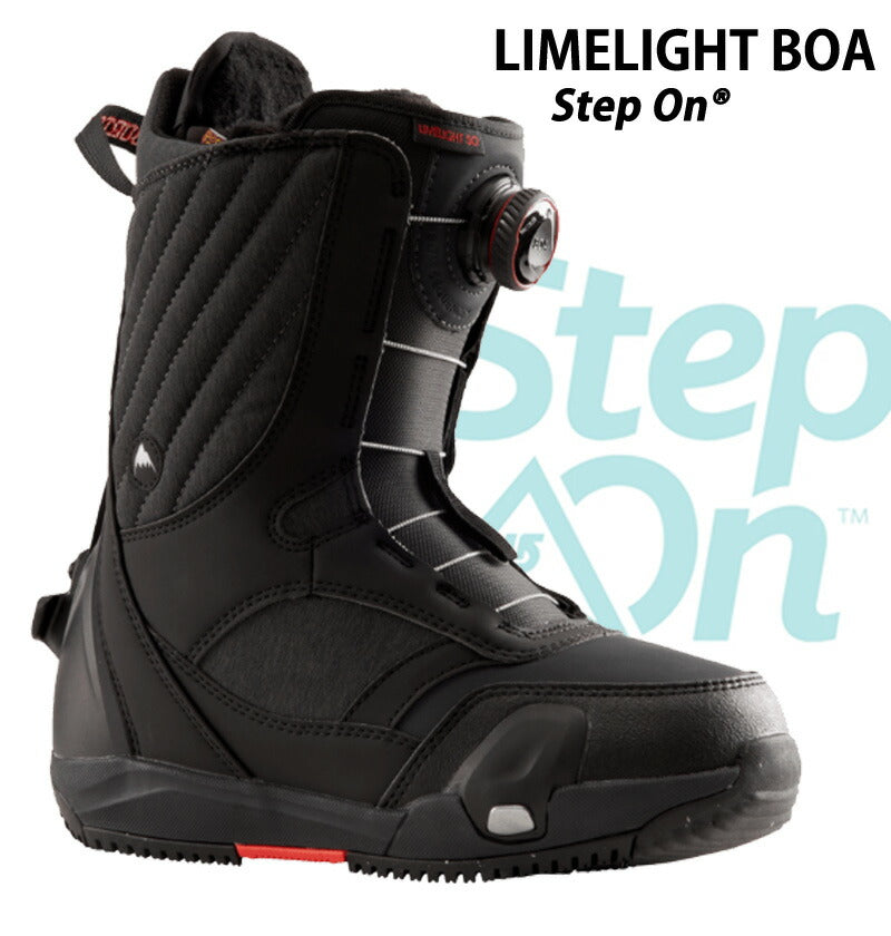 24-25 BURTON/バートン LIMELIGHT STEP ON WIDE レディース ボア