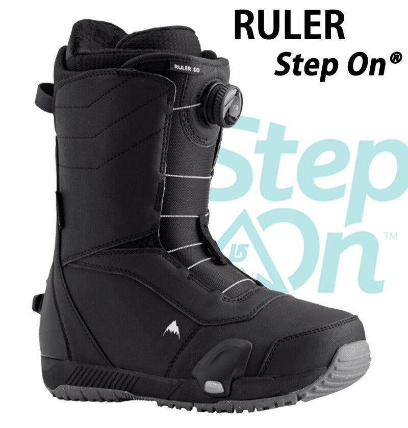 23-24 BURTON/バートン STEP ON RULER ルーラー ボア メンズ レディース ブーツ スノーボード 2024