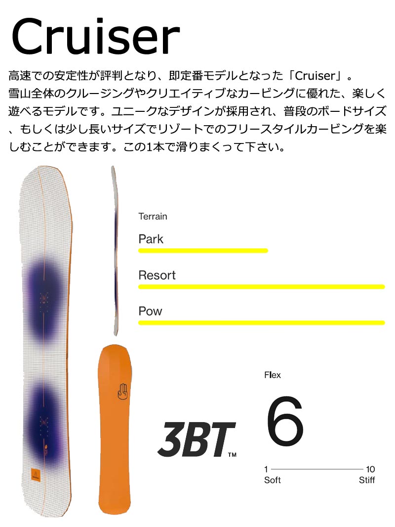 24-25 BATALEON / バタレオン CRUISER クルーザー メンズ レディース スノーボード パウダー 板 2025 型落ち