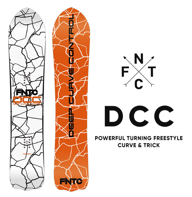 24-25 FNTC/エフエヌティーシー DCC メンズ スノーボード スノボー先生 パウダー 板 2025 型落ち