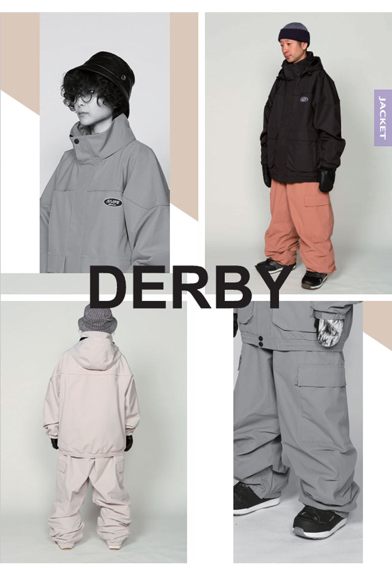 24-25 SCAPE/エスケープ DERBY jacket メンズ レディース 防水ジャケット スノーボードウェア スノーウェアー 2025