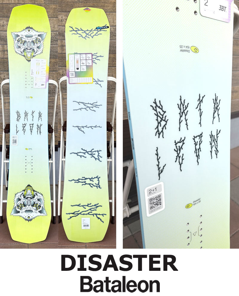 Bataleon Disaster 144cm 24-25 バタレオン ウィンタースポーツ