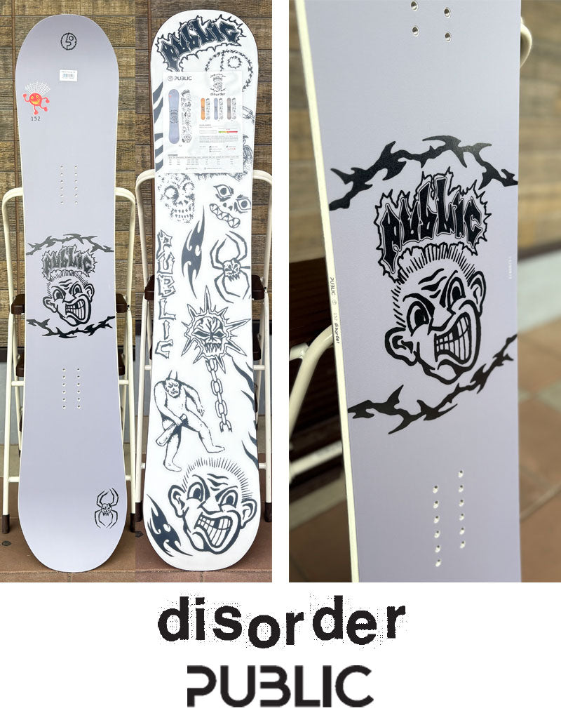 24-25 PUBLIC / パブリック DISORDER ディソーダー メンズ
