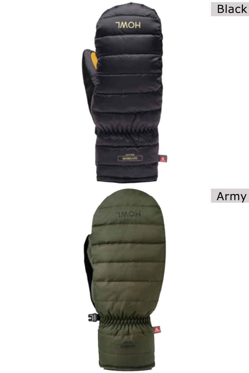 24-25 HOWL/ハウル DOWN mitt ミトングローブ 手袋 メンズ レディース
