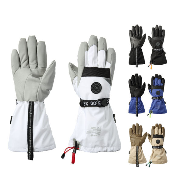 24-25 ASHRAM/アシュラム ECWGS FINGER エクワッグスフィンガー グローブ ゴアテックス 5本指 手袋 メンズ レディース スノーボード スキー 2025 型落ち