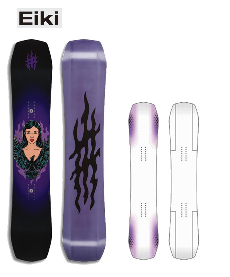 24-25 YES / イエス ロブスター EIKI エイキ メンズ スノーボード 板 2025 型落ち