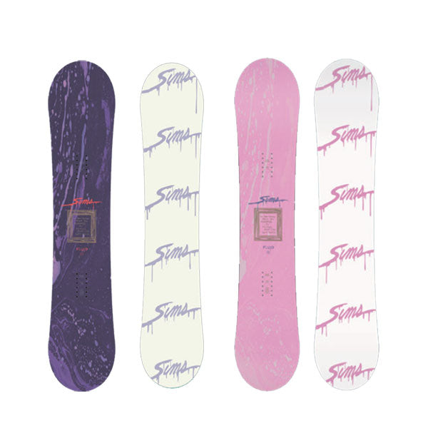 24-25 SIMS / シムス FLUID フルイド レディース スノーボード グラトリ 板 2025 型落ち