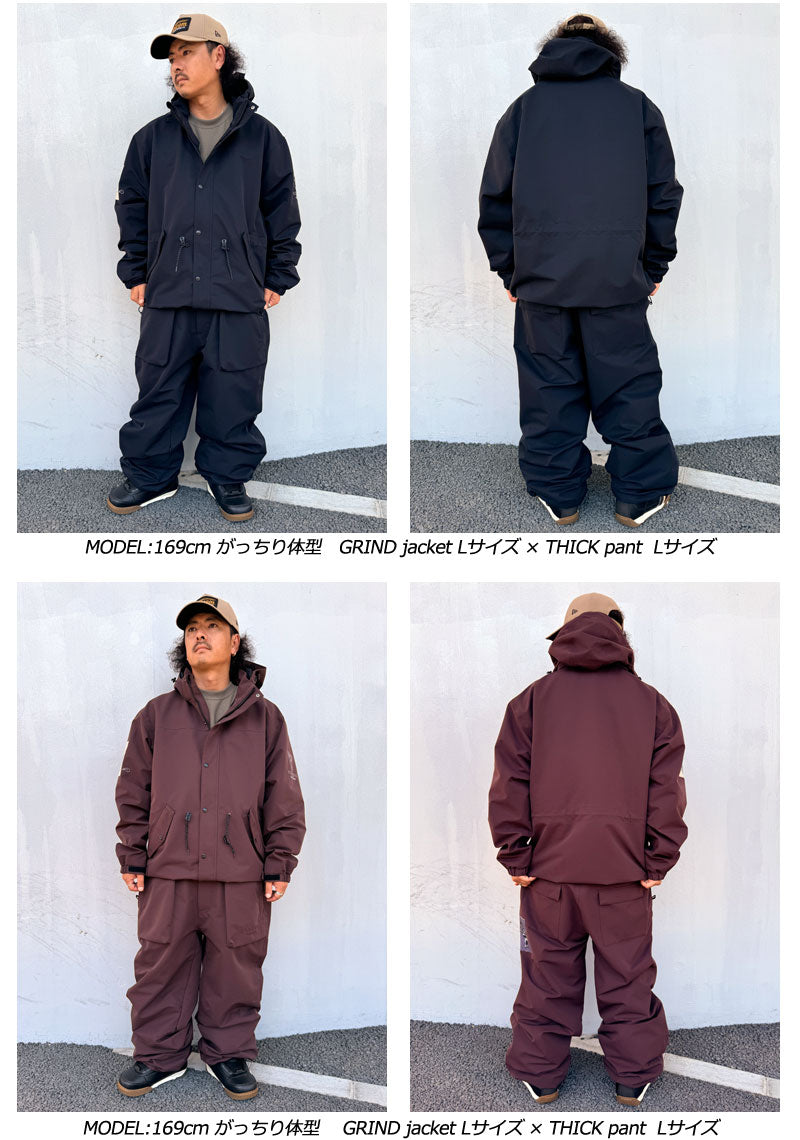 スノーボード NOMADIK GRIND JKT 24-25 olive L スノーボード ウェア ジャケット ノマディック NOMADIK GRIND JKT