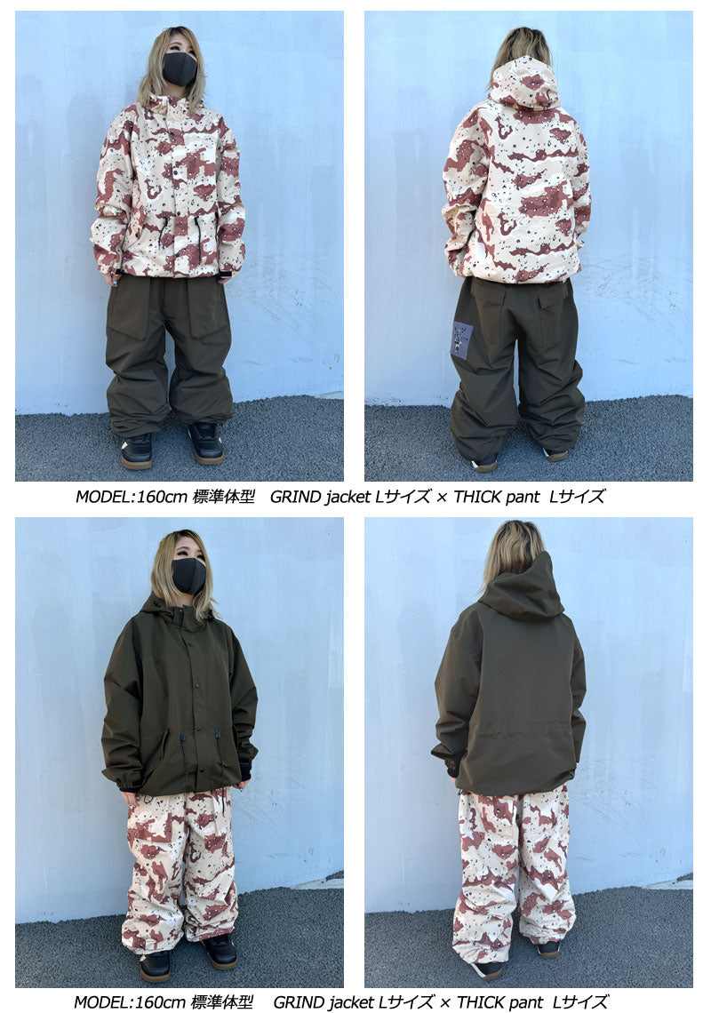 スノーボード NOMADIK GRIND JKT 24-25 olive L NOMADIK GRIND JKT 24-25 olive L NOMADIK GRIND JACKET XL BROWN