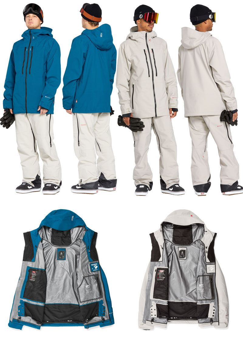 スノーボード 24-25 VOLCOM GUIDE GORE-TEX jacket VOLCOM 24-25 VOLCOM/ボルコム GUIDE GORE-TEX jacket 着用説明