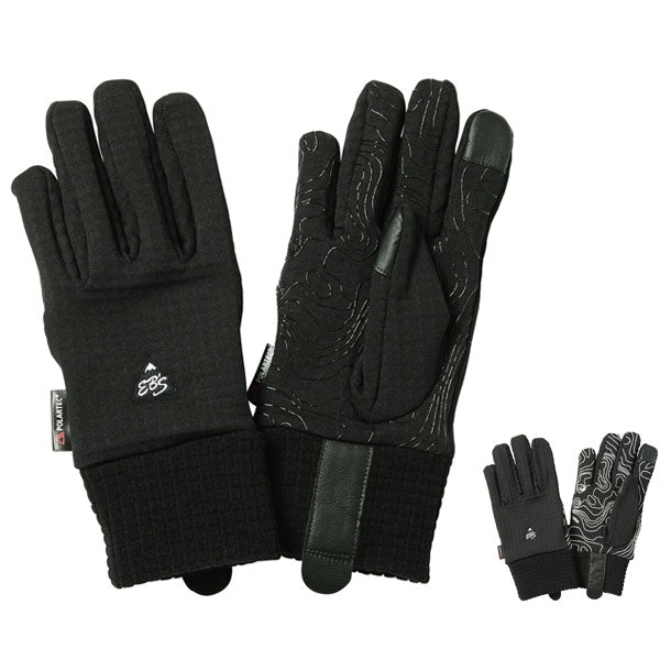 24-25 eb's / エビス POLARTEC GRID INNER-HIGH WARM インナーグローブ 手袋 メンズ レディース スノーボード スキー 2025 型落ち メール便対応