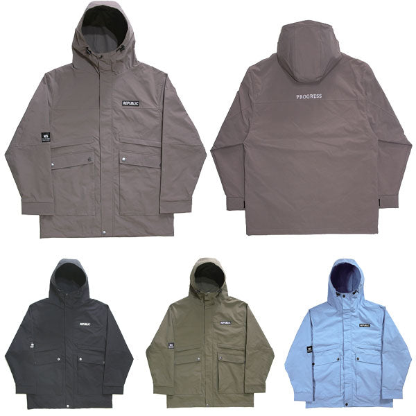 23-24 REPUBLIC &CO/リパブリック LUV SIC parka メンズ レディース 防水ジャケット スノーボードウェア スノーウェアー 2024