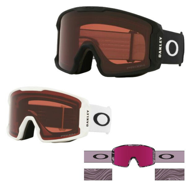 24-25 OAKLEY/オークリー LINE MINER L ラインマイナー メンズ レディース ゴーグル スノーボード スキー 2025 型落ち