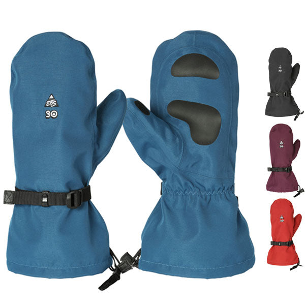 24-25 eb's / エビス OVER MITT HQ オーバーミトングローブ 手袋 メンズ レディース スノーボード スキー 2025 型落ち メール便対応