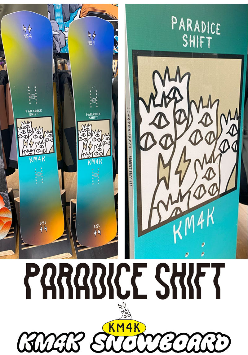24-25 KM4K/カモシカ PARADICE SHIFT パラダイスシフト メンズ