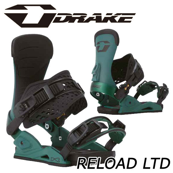 24-25 DRAKE / ドレイク RELOAD LTD リロードリミテッド メンズ レディース ビンディング バインディング スノーボード ラントリ カービング FNTC 2025