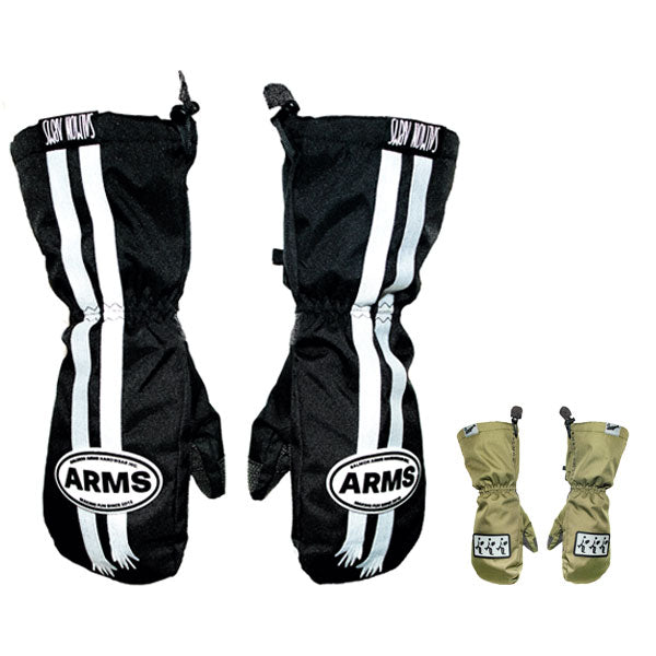 24-25 SALMON ARMS / サーモンアームズ RETRO mitt ミトングローブ 手袋 メンズ レディース スノーボード スキー 2025 型落ち