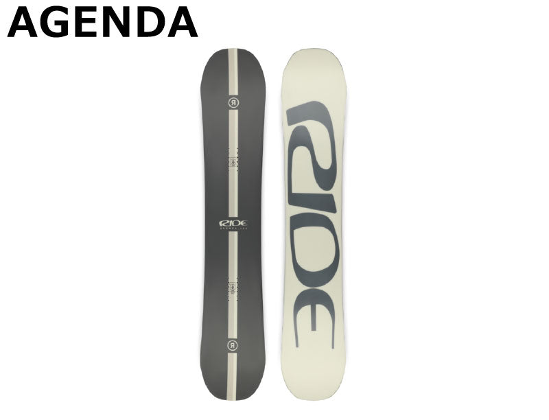 24-25 RIDE/ライド AGENDA アジェンダ メンズ グラトリ ジブ スノーボード 板 2025 型落ち