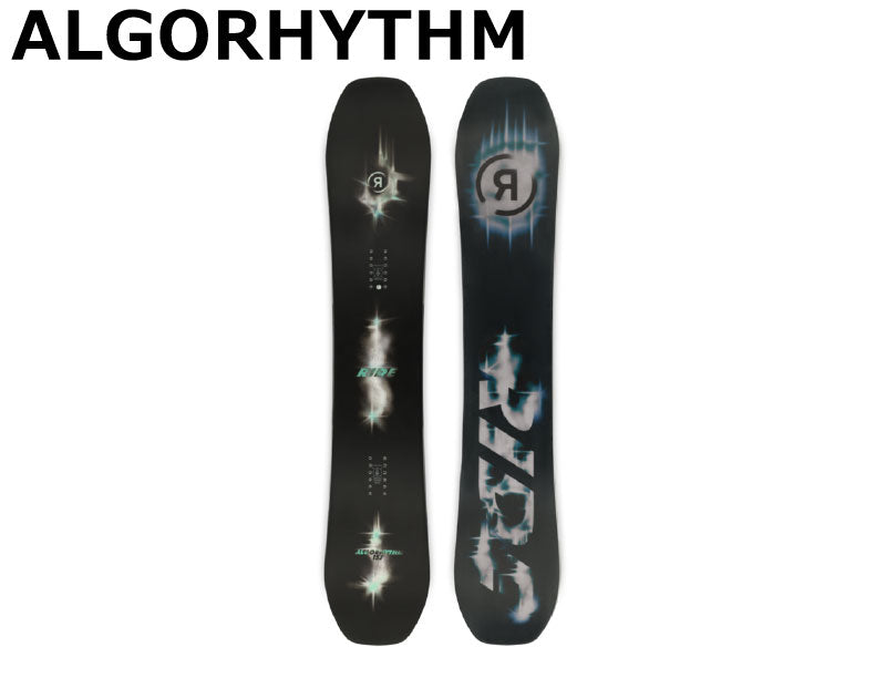 24-25 RIDE/ライド ALGORHYTHM アルゴリズム メンズ パウダー カービング スノーボード 板 2025 型落ち