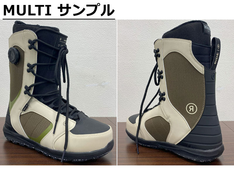 24-25 RIDE/ライド ANCHOR アンカー メンズ ブーツ 紐 レース ボア BOA