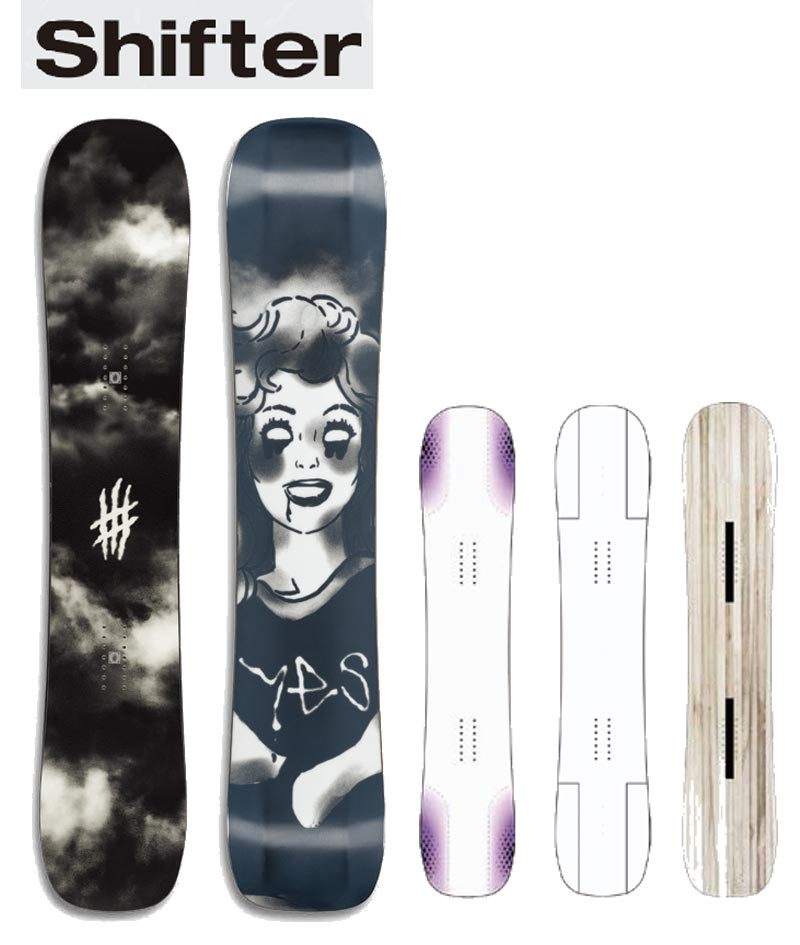 24-25 YES / イエス ロブスター SHIFTER シフター ジブトリック メンズ スノーボード 板 2025 型落ち