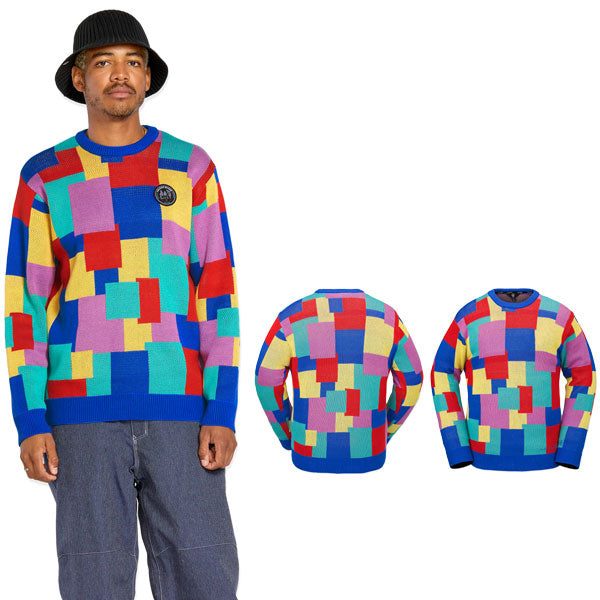 24-25 VOLCOM/ボルコム RAVELSON sweater メンズ レディース スノーボードウェア スノーボードアパレル 2025