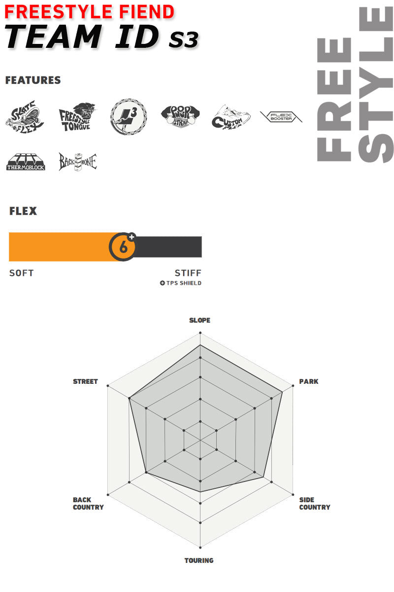 24-25 DEELUXE/ディーラックス TEAM ID s3 チームアイディー メンズ