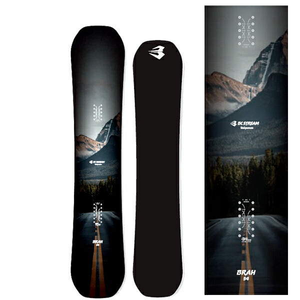 24-25 BC-STREAM / ビーシーストリーム BRAH ブラフ メンズ レディース スノーボード国産 グラトリ ラントリ 板 2025 型落ち