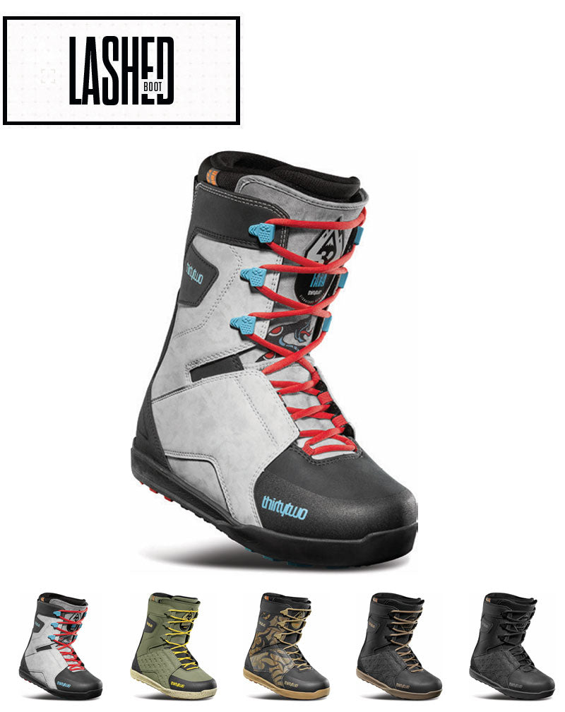 25-26 THIRTYTWO/サーティーツー LASHED ラッシュ メンズ レディース ブーツ 熱成型 シューレース スノーボード 2026