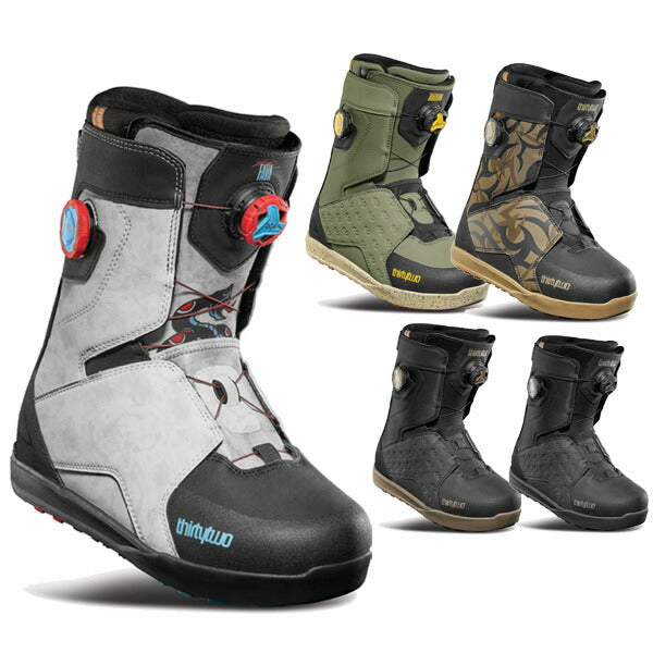 25-26 THIRTYTWO/サーティーツー LASHED DOUBLE BOA ラッシュ メンズ レディース ブーツ 熱成型 ダブルボア スノーボード 2026