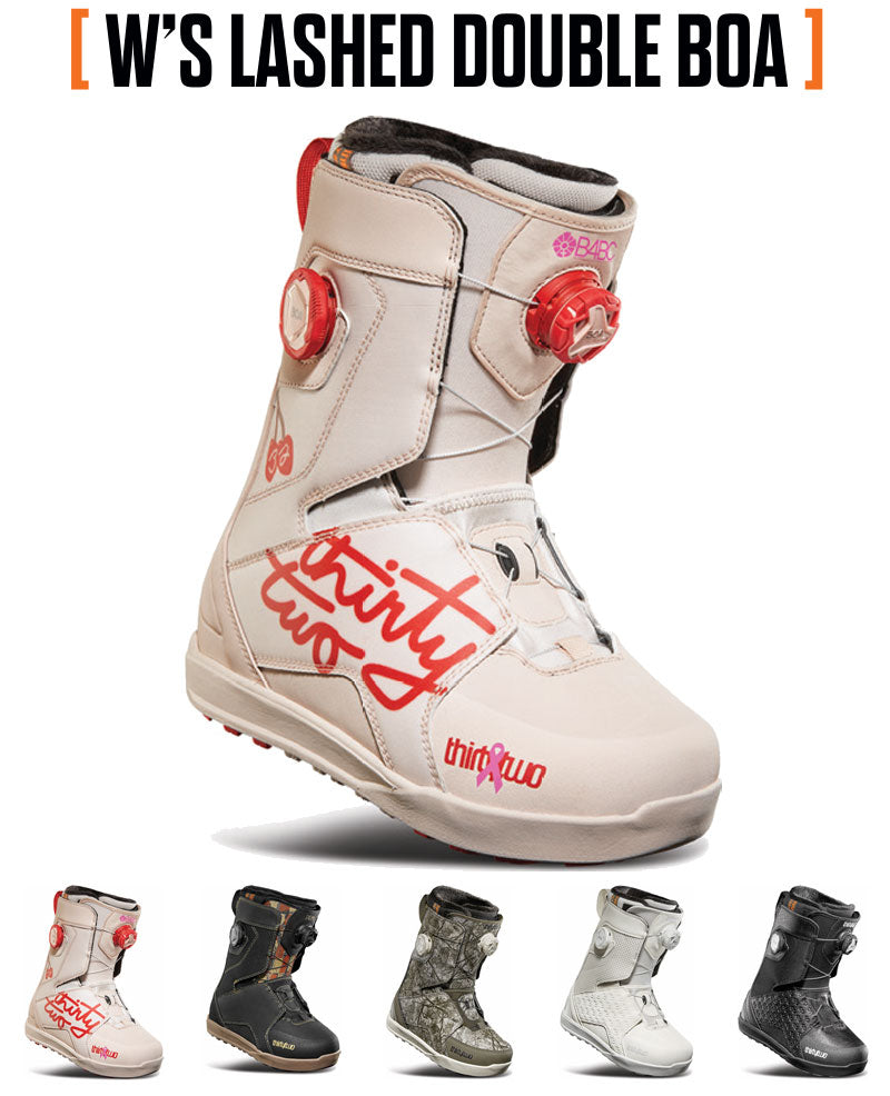 25-26 THIRTYTWO/サーティーツー W,s LASHED BOA ラッシュ メンズ レディース ブーツ 熱成型 ダブルボア スノーボード 2026