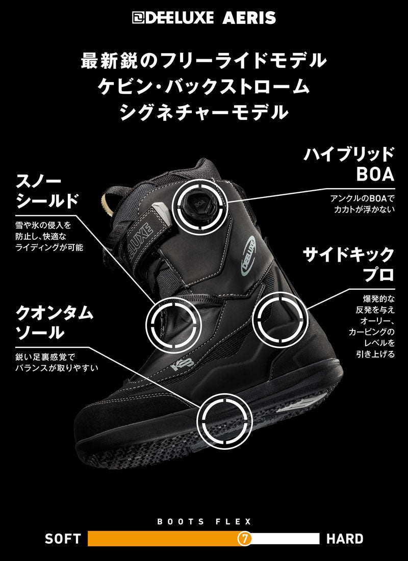 25-26 DEELUXE/ディーラックス AERIS s3 アエリス メンズ レディース