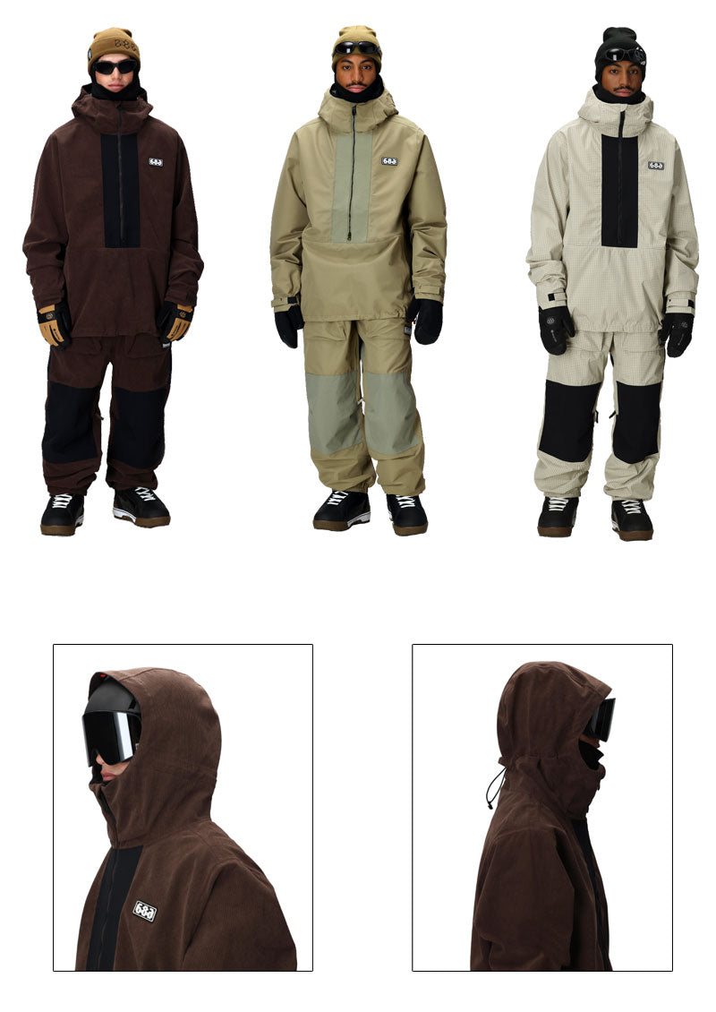 25-26 SIX EIGHT SIX/686 GHOST 2.5L anorak メンズ レディース 防水