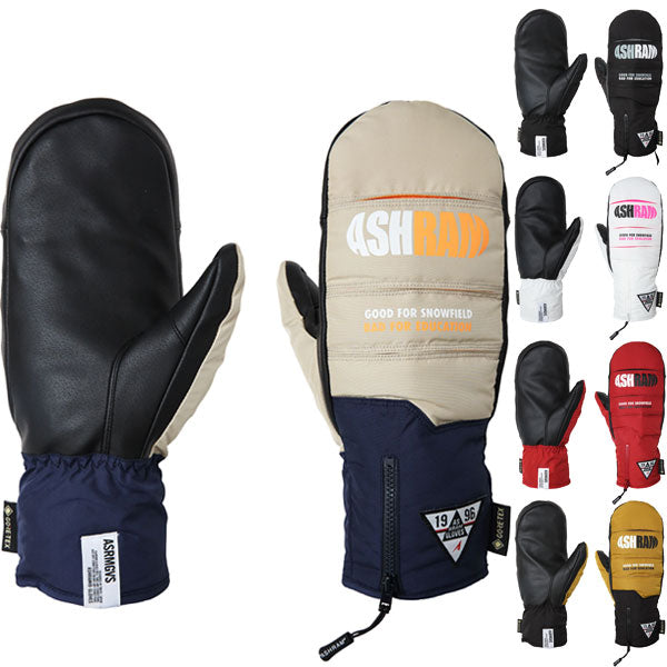 25-26 ASHRAM/アシュラム ARMA アルマ ミトングローブ ゴアテックス 手袋 メンズ レディース スノーボード スキー 2026