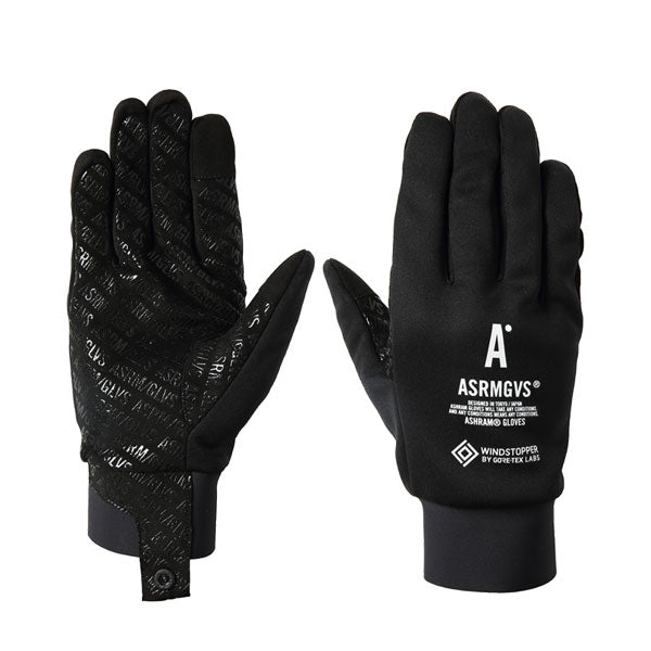 25-26 ASHRAM/アシュラム IFG-2 WINDSTOPPER アイエフジー2ウインドストッパー インナーグローブ 手袋 メンズ レディース スノーボード 2026 メール便対応