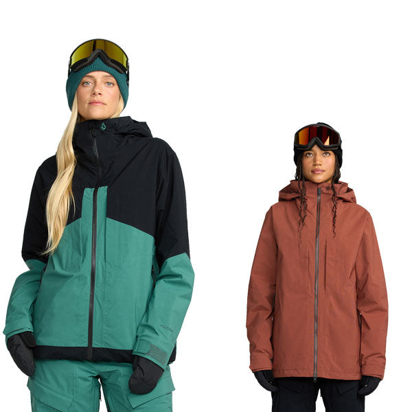 25-26 VOLCOM/ボルコム AT STRETCH GORE-TEX jacket レディース 防水ジャケット ゴアテックス スノーボードウェア スノーウェアー 2026
