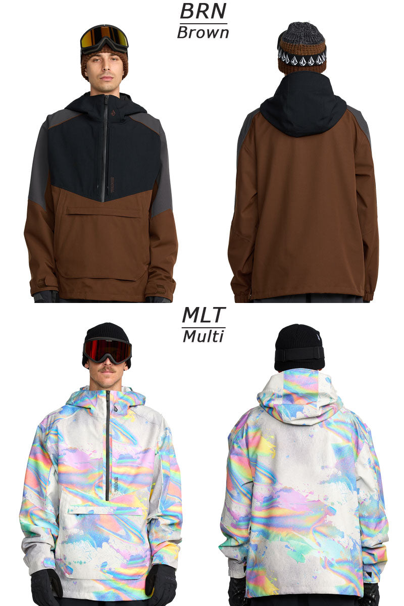 25-26 VOLCOM/ボルコム BRIGHTON pullover メンズ レディース 防水プル